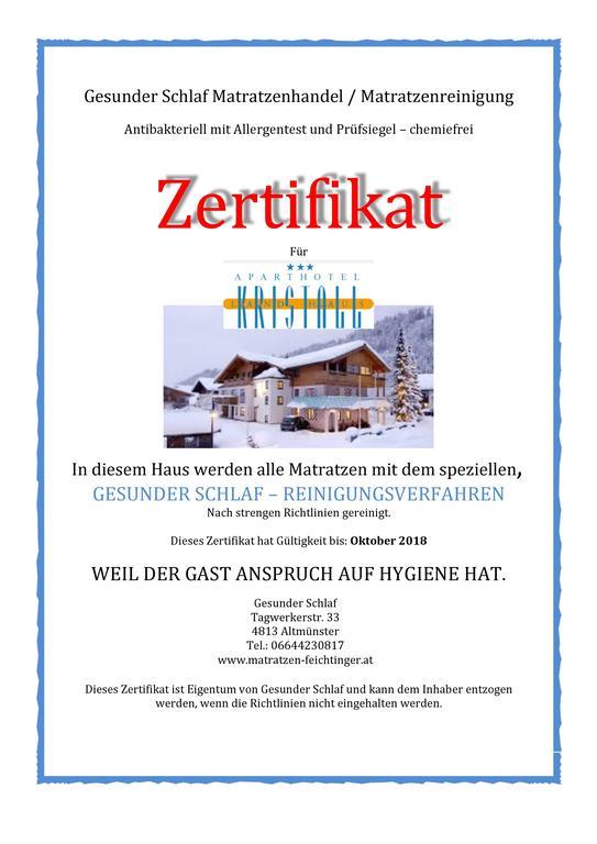 Aparthotel Kristall Altenmarkt im Pongau Ngoại thất bức ảnh
